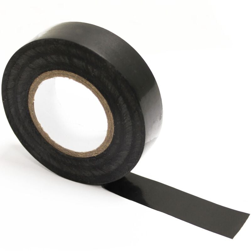 Image of Striscia isolante adesiva nera 0,15x19mm lunga 20m - Cablemarkt