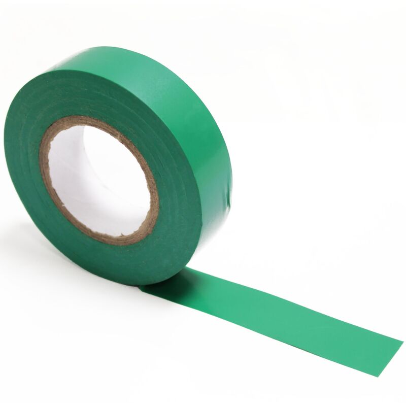 Image of Striscia isolante adesiva verde 0,15x19mm lunga 20m - Cablemarkt