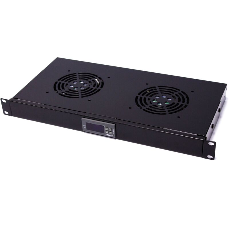 

Kit de ventilación con termostato para armario rack 19' de 2 ventiladores de 120mm - Rackmatic