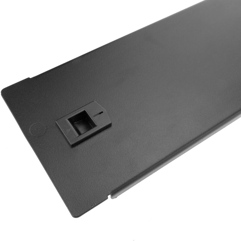 

Panel ciego de 2U para armario rack 19' Tapa metal negra a presión - Rackmatic