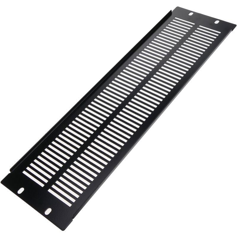 

RackMatic - Panel de rejilla de 3U para armario rack 19" Tapa de ventilación negra