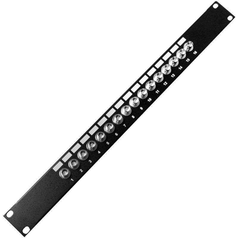

Patch panel de 16 puertos BNC hembra para rack 19' - Rackmatic