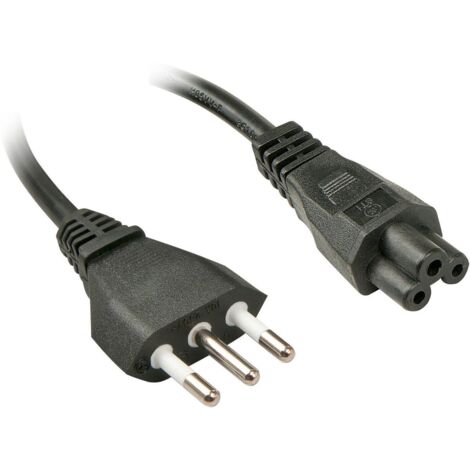 Câbles - Alimentation LINDY 2m italian mains plug to IEC C5