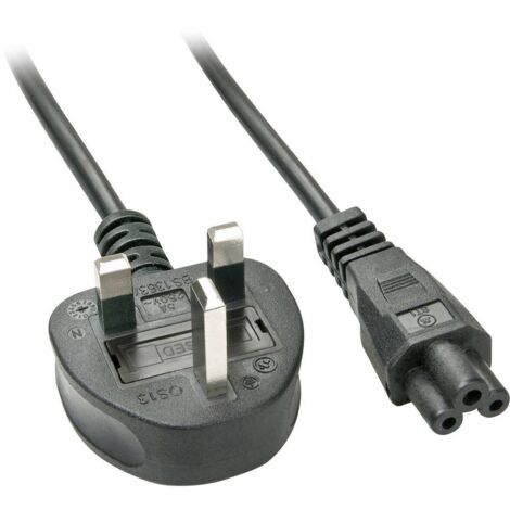 Câbles - Alimentation LINDY 2m UK Mains Plug to IEC C5