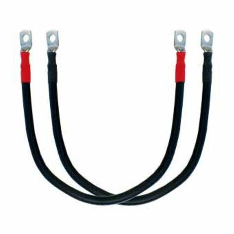 Câbles Batterie Parallèle 35mm² 0,40m M8-m8 - Unicable Bat 35 0,40p M8 - M8 - Uniteck