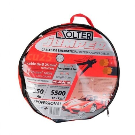 CABLES DE ARANQUE CU25MM - SOLTER
