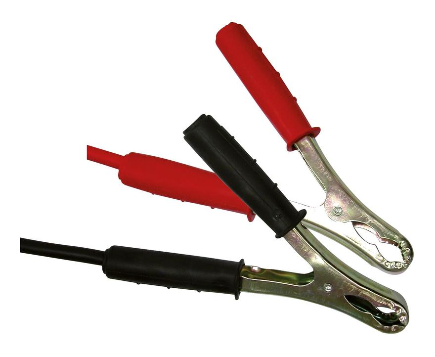 Cables de demarrage 16mm2 avec pinces en metal - Argent