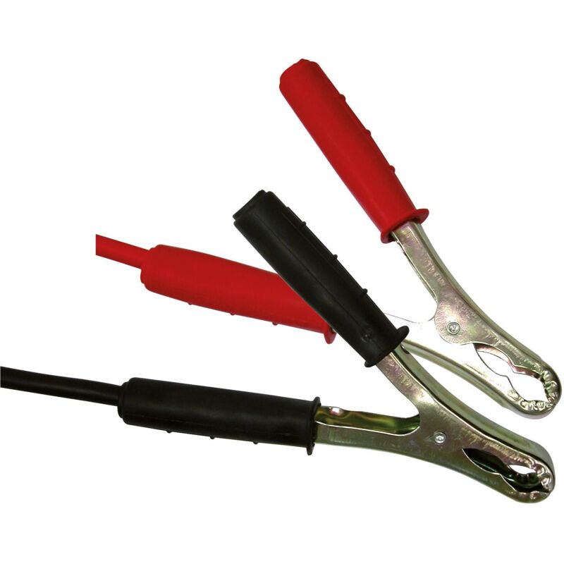CARPOINT Jeu de c&acirc;bles de d&eacute;marrage 25mm2 avec colliers m&eacute;talliques 