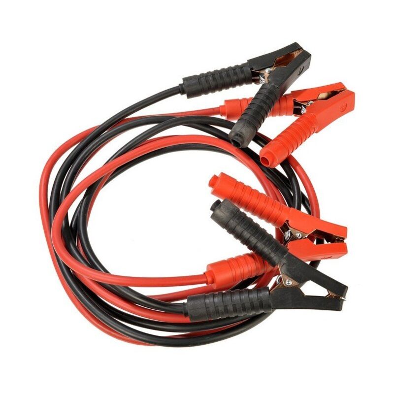 OSE - Cable de démarrage auto - Vendu par 2 Noir 300 ampères - Noir