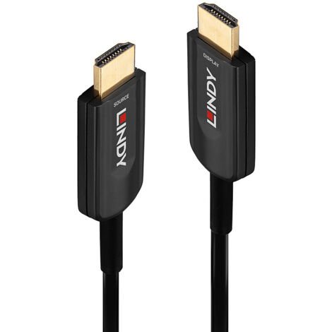 Câbles et adaptateurs audio vidéo LINDY 15m Fibre Optic Hybrid Ultra High Speed HDMI Cable