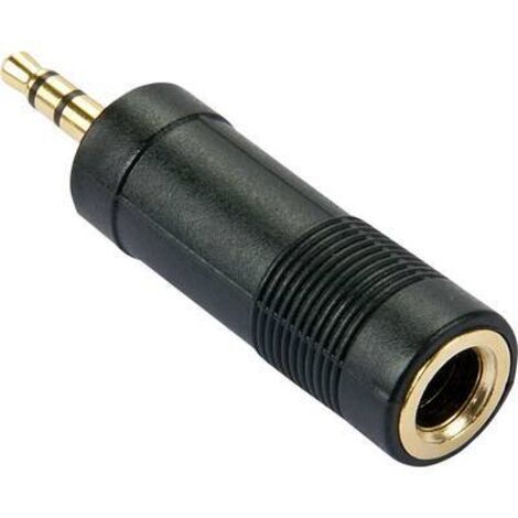 Câbles et adaptateurs audio vidéo LINDY Adapter Stereo 3.5mm female 6.3mm female gold plated