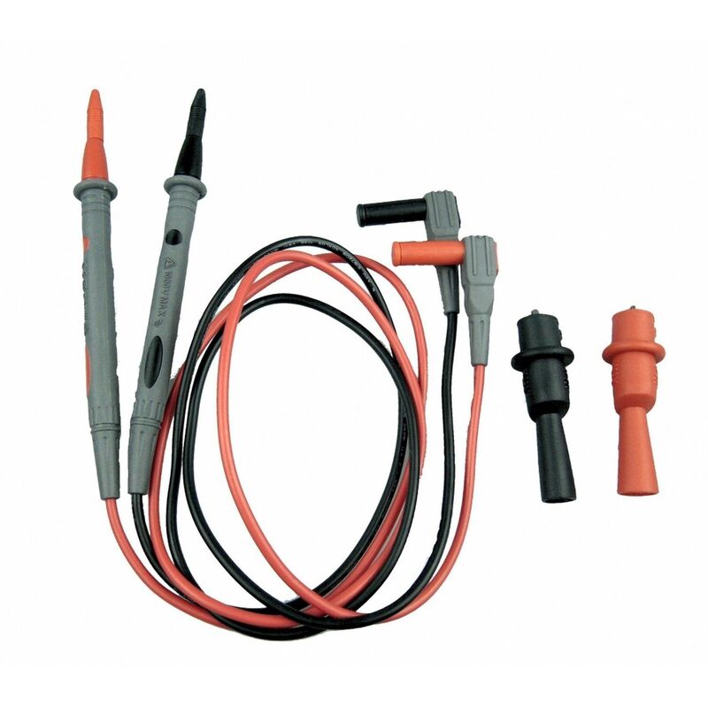 

Cables multimetro con pinzas cocodrilo