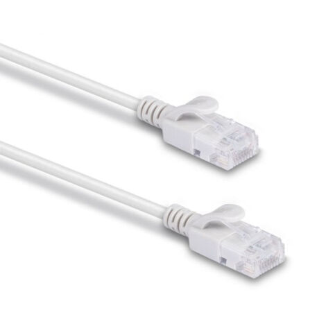 Câbles réseau et DAC LINDY 0.3m Cat.6A U/UTP Ultra Slim Network Cable Grey