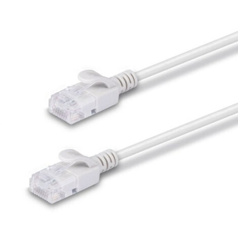 Câbles réseau et DAC LINDY 2m Cat.6A U/UTP Ultra Slim Network Cable Grey