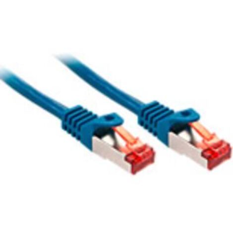 Câbles réseau et DAC LINDY Basic Cat.6 S/FTP Cable Blue 0.5m Patch Cable