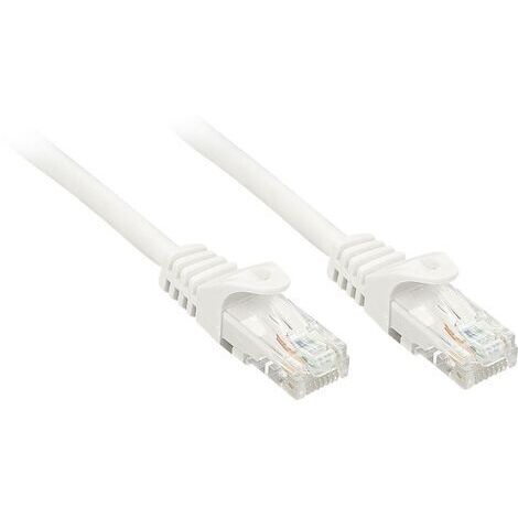 Câbles réseau et DAC LINDY Basic Cat.6 U/UTP Cable White 0.3m