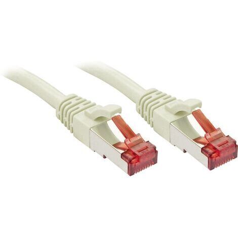 Câbles réseau et DAC LINDY Cat.6 S/FTP Cable grey 0.5m Patchcable