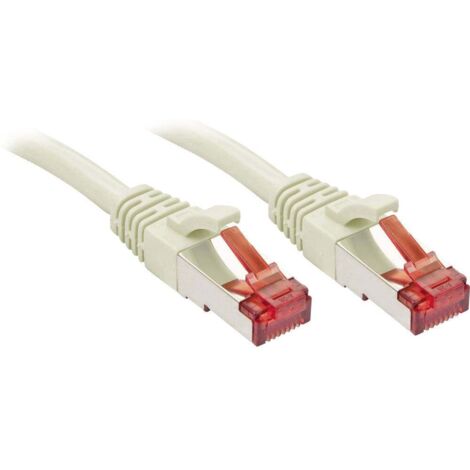 Câbles réseau et DAC LINDY Cat.6 S/FTP Cable grey 1m Patchcable
