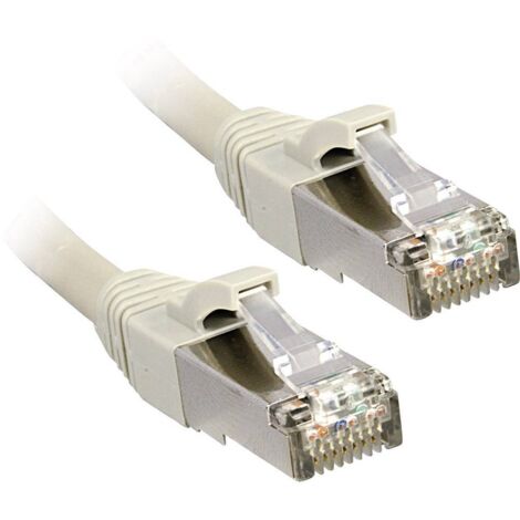 Câbles réseau et DAC LINDY Cat.6 STP Cable grey 3m easy shielded