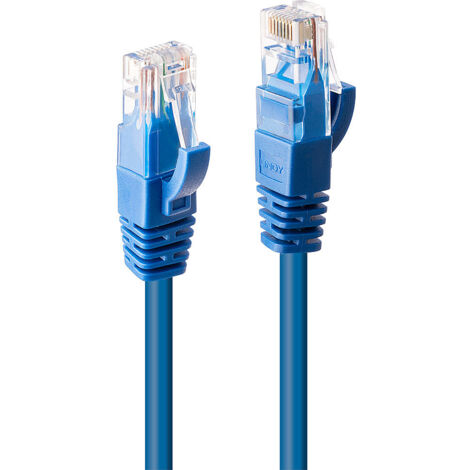 Câbles réseau et DAC LINDY Cat.6 U/UTP Cable Blue 7.5m