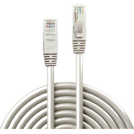 Câbles réseau et DAC LINDY Cat.6 UTP Cable Grey 5m