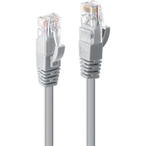 Câbles réseau et DAC LINDY Cat.6 UTP Cable Grey 7.5m