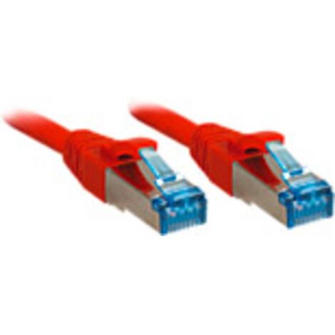 Câbles réseau et DAC LINDY Cat.6A S/FTP LSOH Red 3m Patch Cable