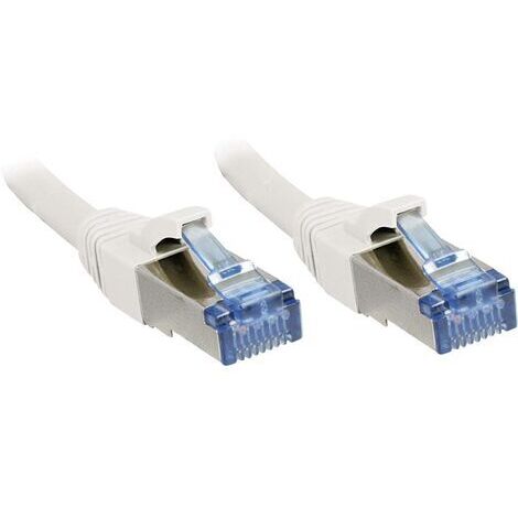 Câbles réseau et DAC LINDY Cat.6A S/FTP LSOH white 0.5m Patch Cable