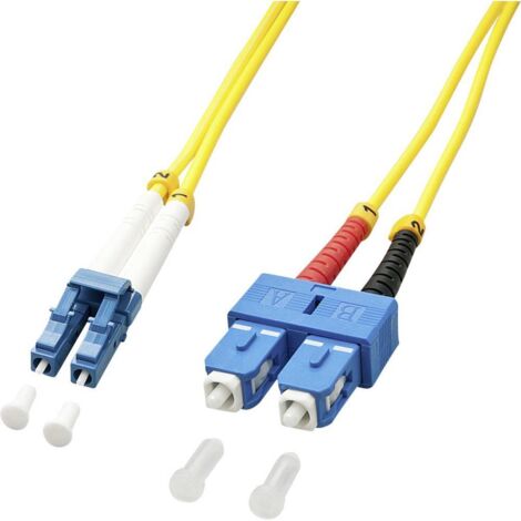 Câbles réseau et DAC LINDY LWL-Duplexcable LC/SC 1m 9/125 Singlemode