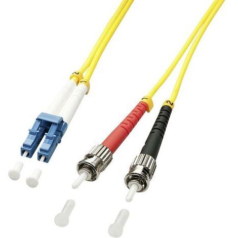 Câbles réseau et DAC LINDY Optic Cable LC/ST 5m 9/125 Singlemode