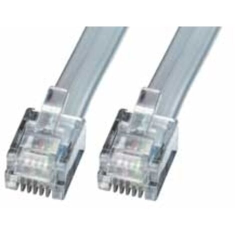 Câbles réseau et DAC LINDY RJ-11/6 Cable M/M Pin-Connection 3m