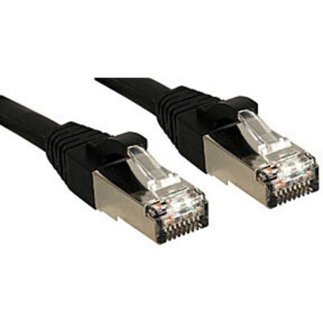 Câbles réseau et DAC LINDY S/FTP Cat.6 Cable Black 2m LSOH incl. Testprotocol