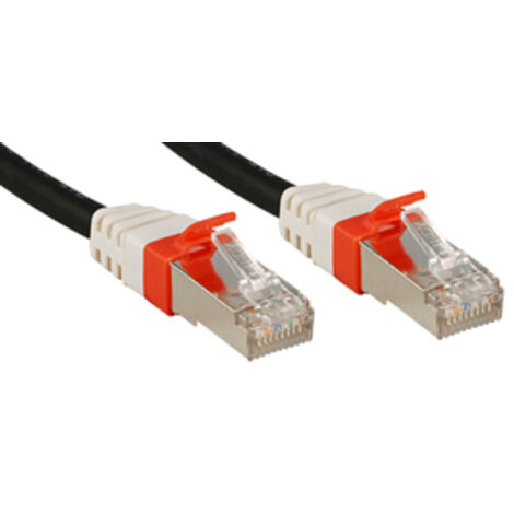 Câbles réseau et DAC LINDY S/FTP Cat.6A Cable Black 0.3m LOSH incl. Testprotocol