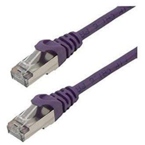 Câbles réseau et DAC MCL FCC6BM-0.5M/VI - Câble réseau RJ45 cuivre CAT 6 F/UTP - 0.5m Violet