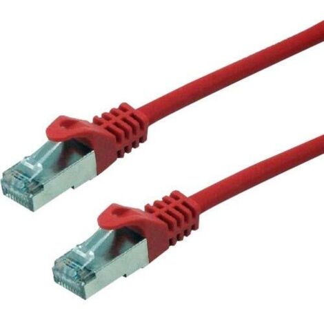 Câbles réseau et DAC MCL FTP6-0.3M/R - Câble CAT 6 RJ45 F/UTP - 0.3m Rouge