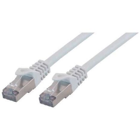 Câbles réseau et DAC MCL FTP6-5M/W - Câble CAT 6 RJ45 F/UTP - 5m Blanc