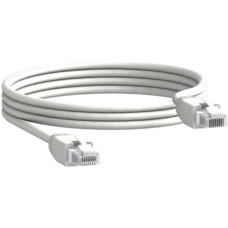 Câbles RJ45 ULP mâles de 2,00 m, haute vitesse, idéaux pour les réseaux Ethernet.