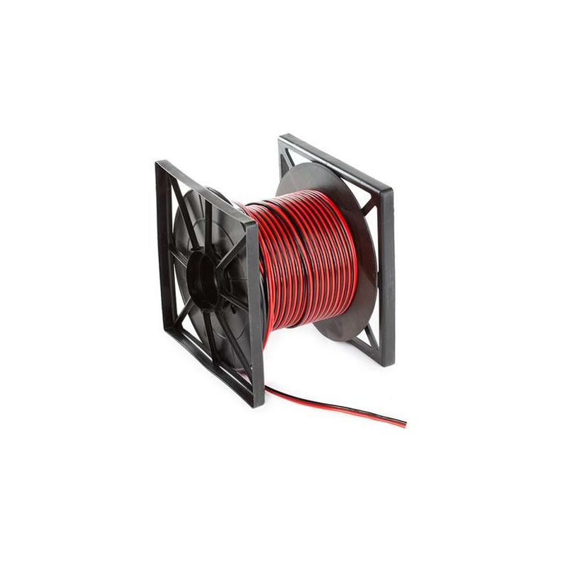 Image of Hq Power - Cavo per altoparlanti - rosso/nero - 2 x 4 mm² - 100 m
