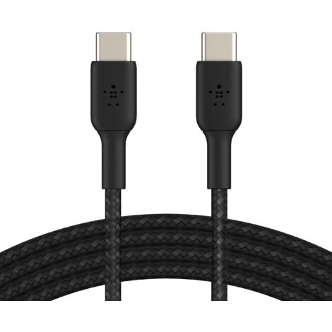 Câbles - USB & Thunderbolt BELKIN BOOST CHARGE USB-C to USB-C Cable Braided 2m Black