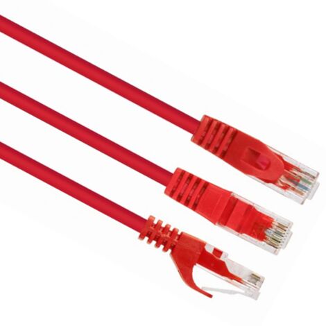 cablexpert Câble de raccordement non blindé CableXpert CAT6 PP6U-0.25M / R (PP6U-0.25M/R)