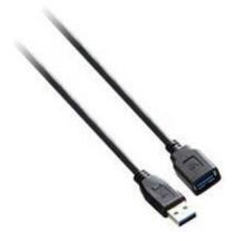 Cabo USB V7 USB A/USB A 3 m Macho/Femea