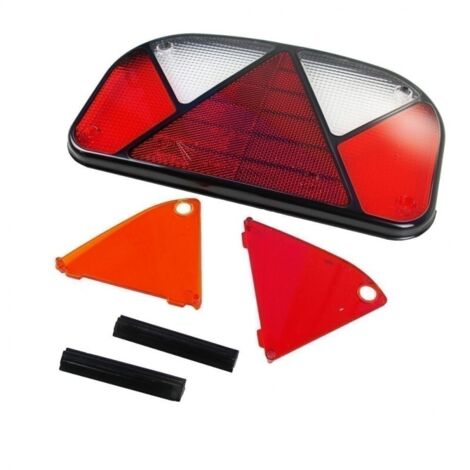 Cabochon de feu Multipoint II pour remorque – Montage gauche/droit – Dimensions 240x140x52 mm – Matériaux résistants aux intempéries – Aspock
