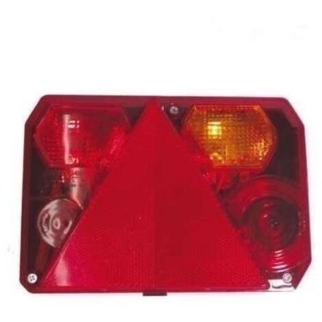 Cabochon de Feu RADEX 6400 Droit – 6 Fonctions – Remorque