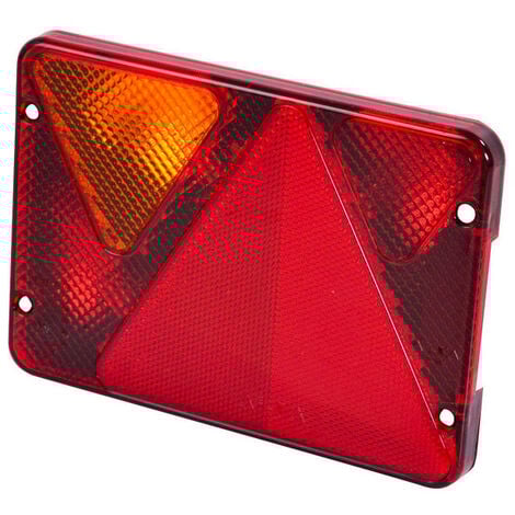 Cabochon lanterne 6 fonctions gauche AJBA RL80 188 mm