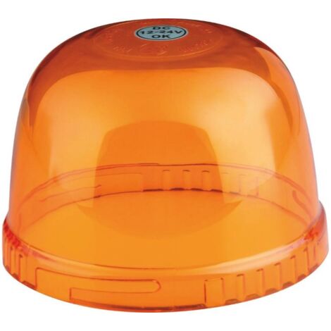 Cabochon orange de rechange pour gyrophare SODIFLASH 79455