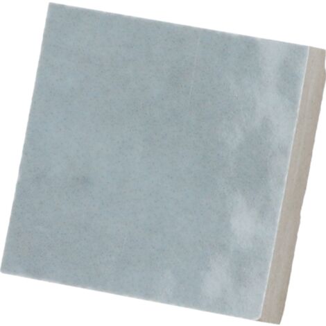 Cabochon sol / mur  brillant 3,4x3,4 cm  Taco KASBAH BLUE GRASS (vendu par boite de 68 pièces)