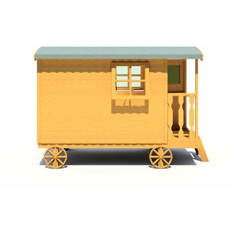 Caboose Little House - L146 x W228.6 x H170 cm