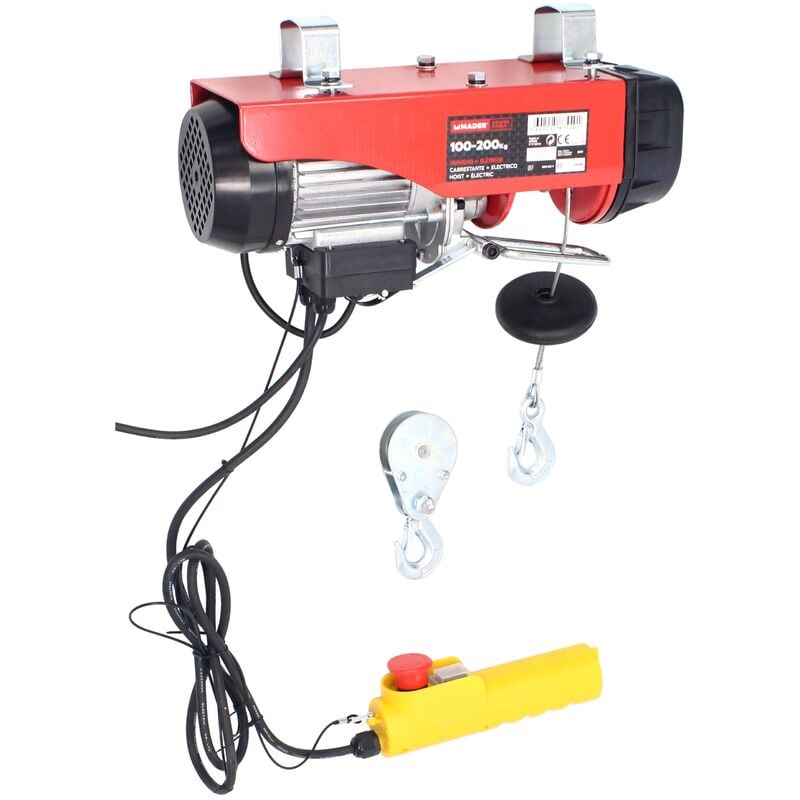 

Cabestrante Eletrico, 100/200Kg - MADER® | Power Tools