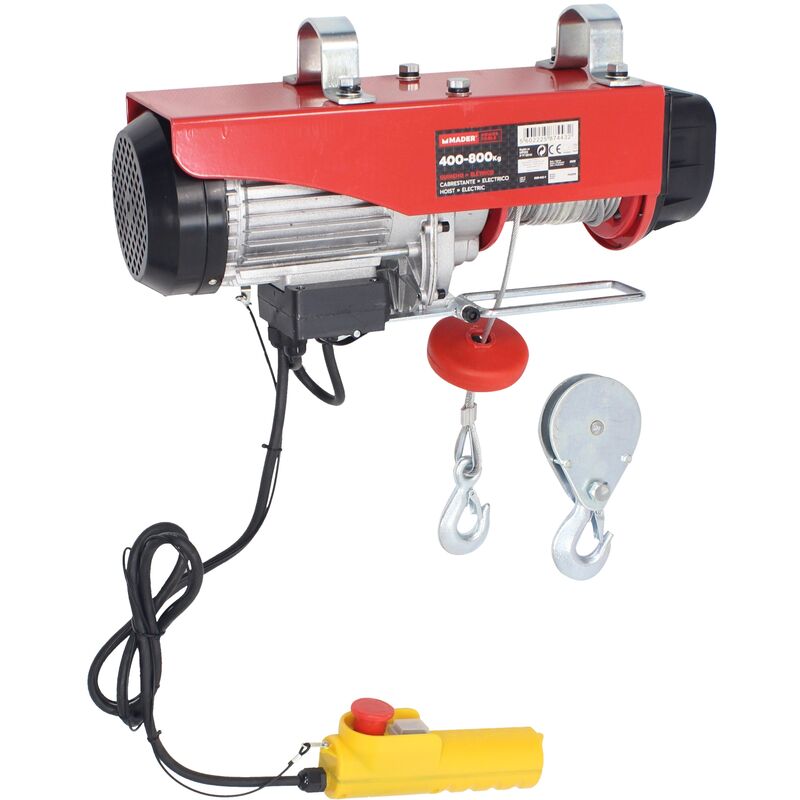 

Cabestrante Eletrico, 400/800Kg - MADER® | Power Tools