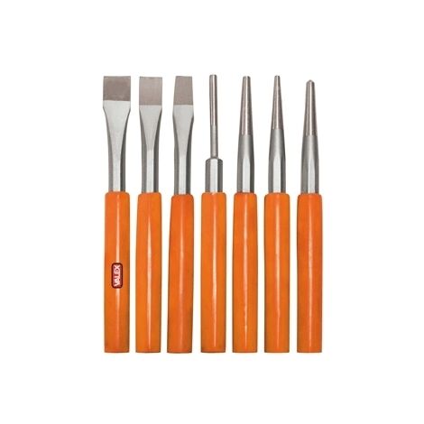 Cacciaspine/Scalpelli/Bulini cromo vanadio set 7 pz Valex - 1463144